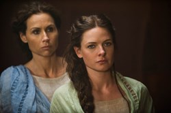 Minnie Driver and Rebecca Ferguson in 'The Red Tent'