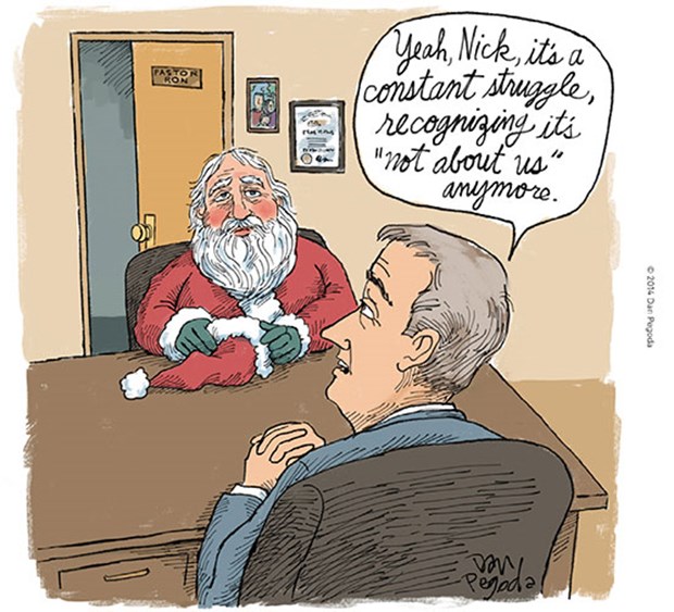 Santa Sees a Counselor