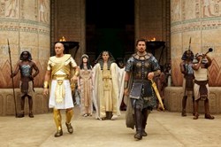 Christian Bale, John Turturro and Joel Edgerton in 'Exodus: Gods and Kings'