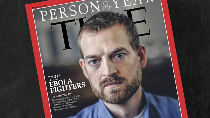Ebola Medical Missionaries Named Time's Person of the Year