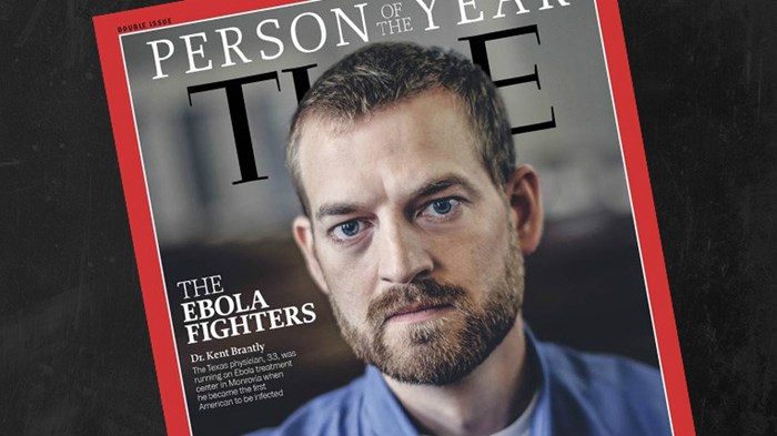 Ebola Medical Missionaries Named Time's Person of the Year Ebola Medical Missionaries Named Time's Person of the Year