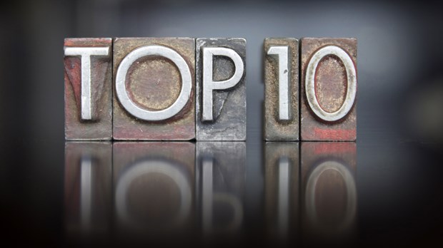 Top 10 in 2014
