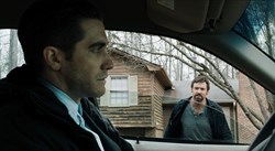 Jake Gyllenhaal and Hugh Jackman in 'Prisoners'