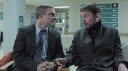 Martin Freeman and Billy Bob Thornton in 'Fargo'