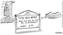 Church Has Tote Bag Night