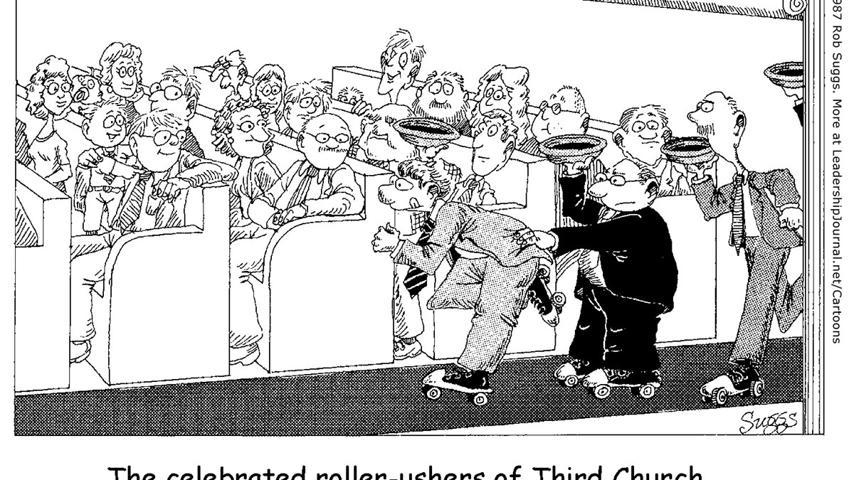 Ushers on Roller Skates CT Pastors Christianity Today