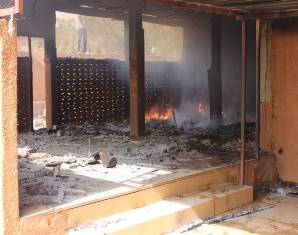 Destruction of Bethel Church in Niamey.