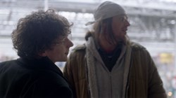 Jesse Eisenberg and Jason Segel in ‘The End of the Tour’