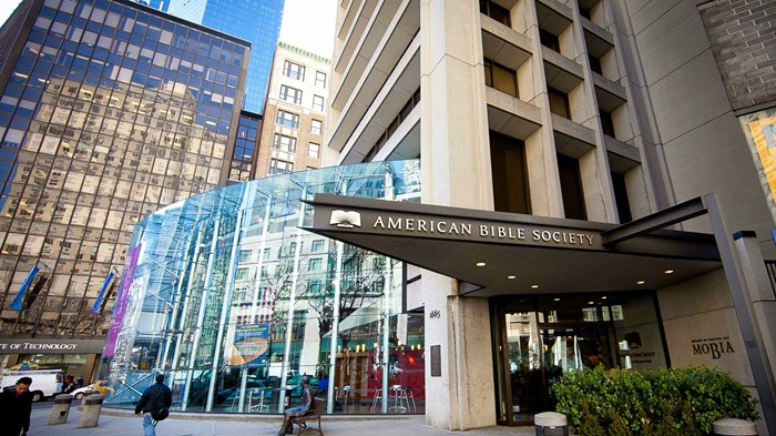 So Long New York: American Bible Society Heads to Philly So Long New York: American Bible Society Heads to Philly
