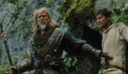 Ben Barnes and Jeff Bridges in ‘Seventh Son’