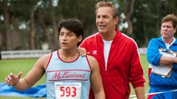 Kevin Costner and Carlos Pratts in ‘McFarland, USA’