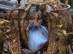 Lily James in ‘Cinderella’
