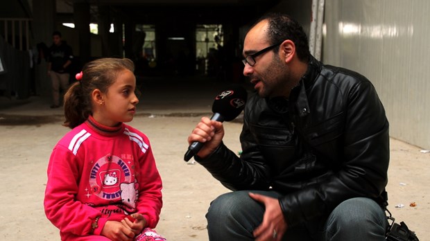 SAT-7 interviews 10-year-old who fled Mosul.