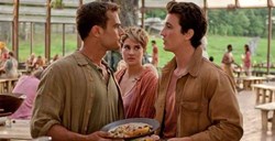 Theo James, Shailene Woodley, and Miles Teller in 'Insurgent'