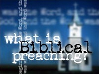 Biblical Preaching Biblical Preaching
