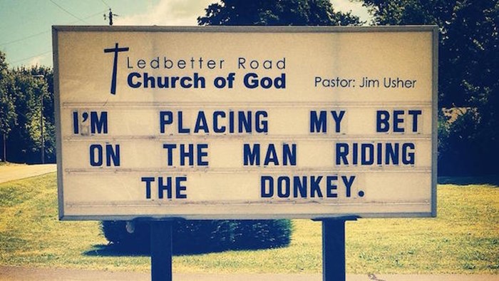 Church Signs of the Week: April 24, 2015 Church Signs of the Week: April 24, 2015