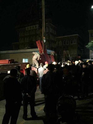 Zhejiang cross removal Zhejiang cross removal