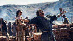 Peter shouts, shouts, lets it all out in 'A.D. The Bible Continues'