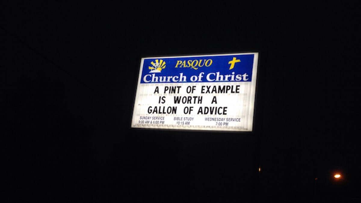 Church Signs of the Week: June 12, 2015 | The Exchange | A Blog by Ed ...