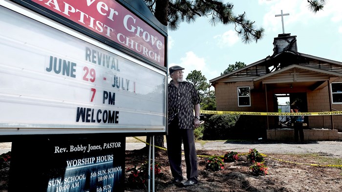 Burning Black Churches Rekindle Old Fears