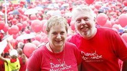 Daniel's parents, Bruce and Denise Morcombe.