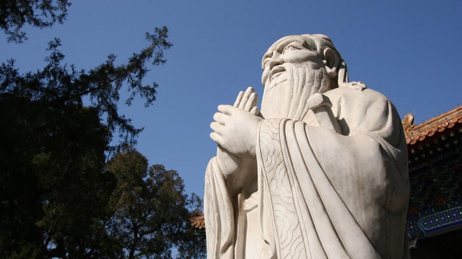 Christian, Meet Confucius