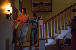 Shannyn Sossamon and Robert Daniel Sloan in 'Sinister 2'