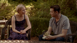 Adelaide Clemens and Aden Young in 'Rectify'