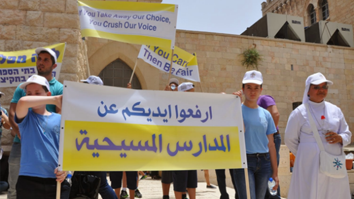 School’s Still Out for Summer as Israeli Christians Protest ‘Death Strike’