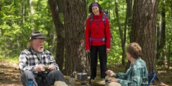 Nick Nolte, Kristen Schaal, and Robert Redford in 'A Walk in the Woods'