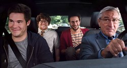 Adam DeVine, Zack Pearlman, Jason Orley, and Robert De Niro in ‘The Intern’