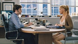 Bill Hader and Amy Schumer in 'Trainwreck'