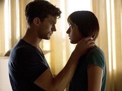 Jamie Dornan and Dakota Johnson in 'Fifty Shades of Grey'