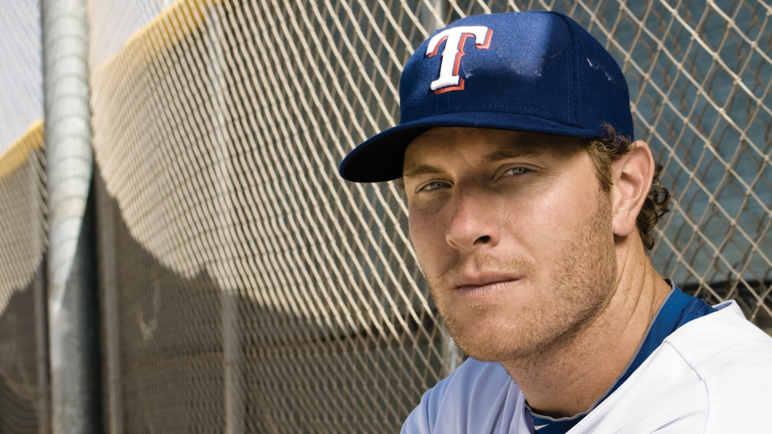 Texas Rangers Josh Hamilton has a drink brought out to him by