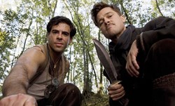 Eli Roth and Brad Pitt in 'Inglorious Basterds'