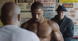 Michael B. Jordan and Sylvester Stallone in 'Creed'