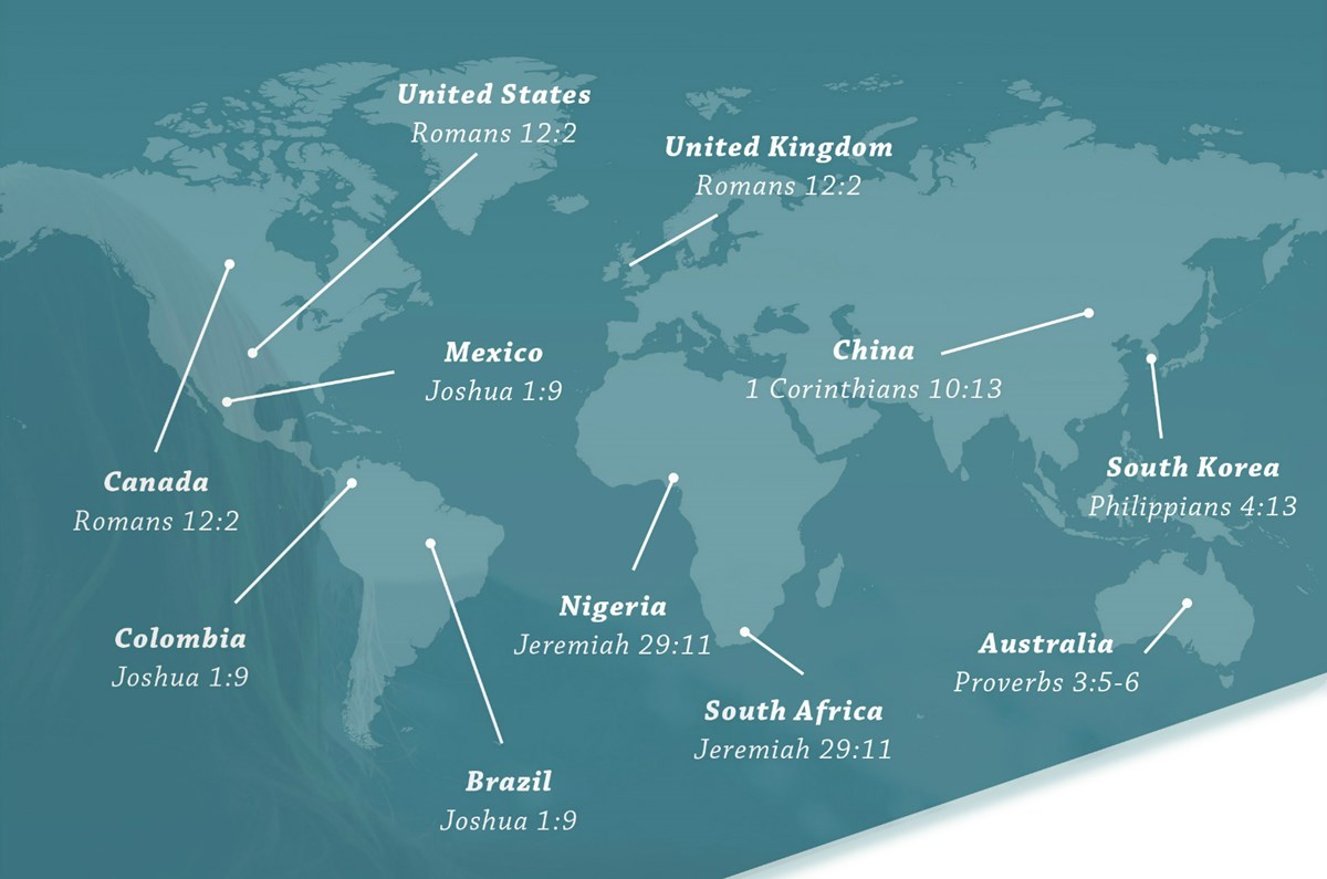 The World's Most Popular Bible Verses, According to 200 Million YouVersion  Users, News & Reporting