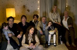 Jennifer Lawrence, Edgar Ramirez, Elisabeth Rohm, Dashca Polanco, Isabella Rossellini, Robert De Niro, and Diane Ladd in 'Joy'