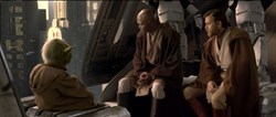 Samuel L. Jackson and Ewan McGregor in 'Star Wars: Episode III - Revenge of the Sith'