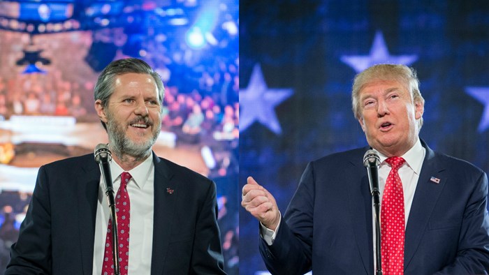 Jerry Falwell Jr. Endorses Donald Trump; Here's How Other Evangelicals Compare Jerry Falwell Jr. Endorses Donald Trump; Here's How Other Evangelicals Compare