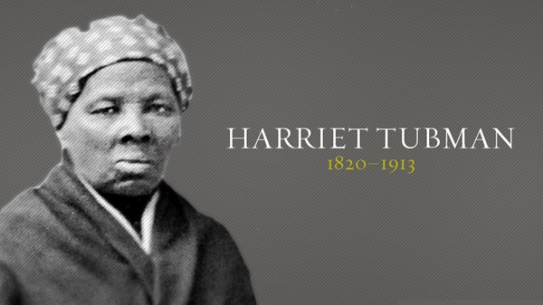 Harriet Tubman Portrait in Monochrome