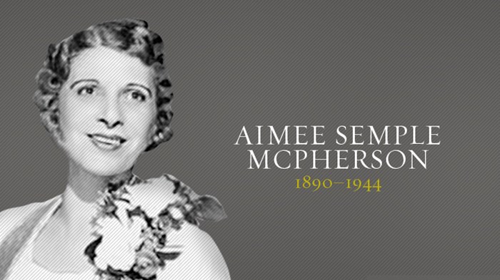 Aimee Semple McPherson