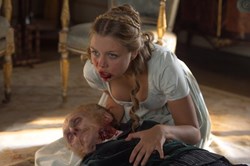Jess Radomska in 'Pride and Prejudice and Zombies' Jess Radomska in 'Pride and Prejudice and Zombies'