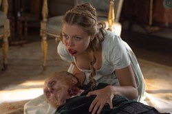 Jess Radomska in 'Pride and Prejudice and Zombies'