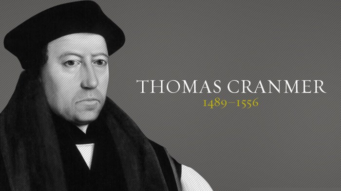 Thomas Cranmer Thomas Cranmer