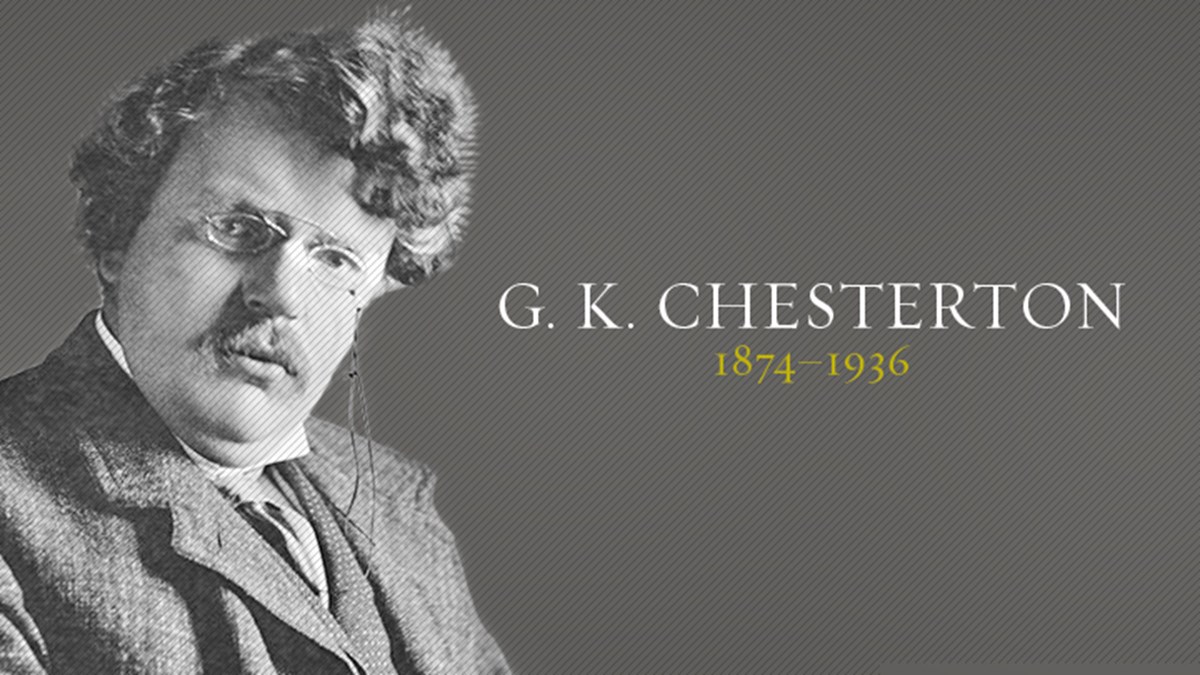 G K Chesterton Christian History Christianity Today - 