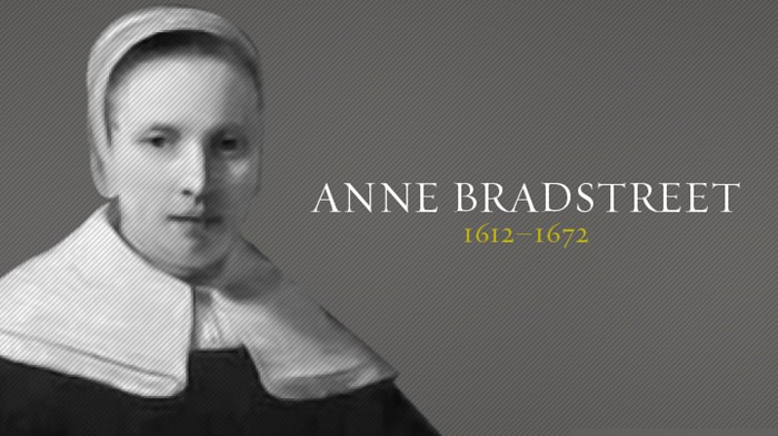 Anne Bradstreet Anne Bradstreet