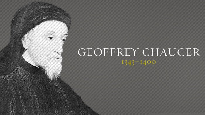 Geoffrey Chaucer Geoffrey Chaucer