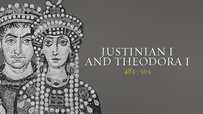 Justinian I and Theodora I
