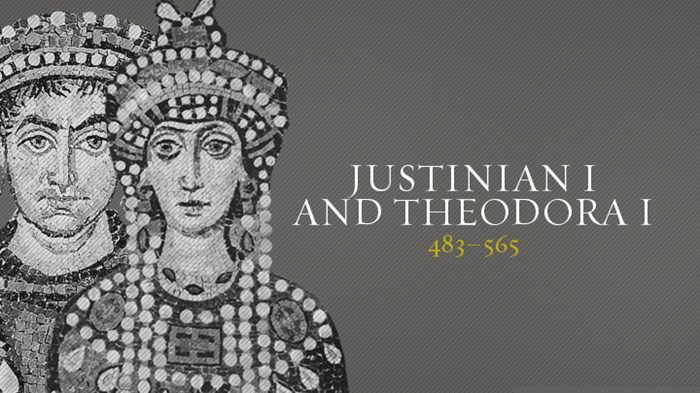 Justinian I And Theodora I Christian History 